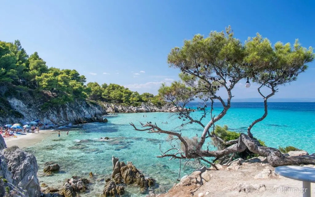 Narandža, Σάρτη, Σιθωνία — Peščana, Šljunkovita, Besplatna