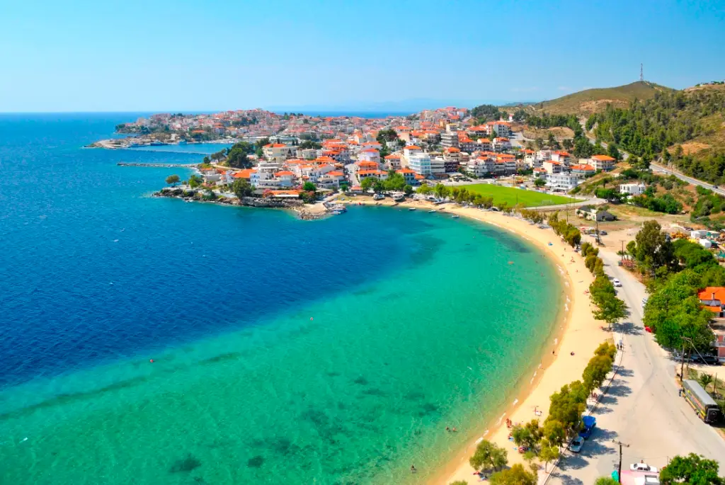 Neos Marmaras, Neos Marmaras, Halkidiki — Peščana, Organizovana, Bič bar