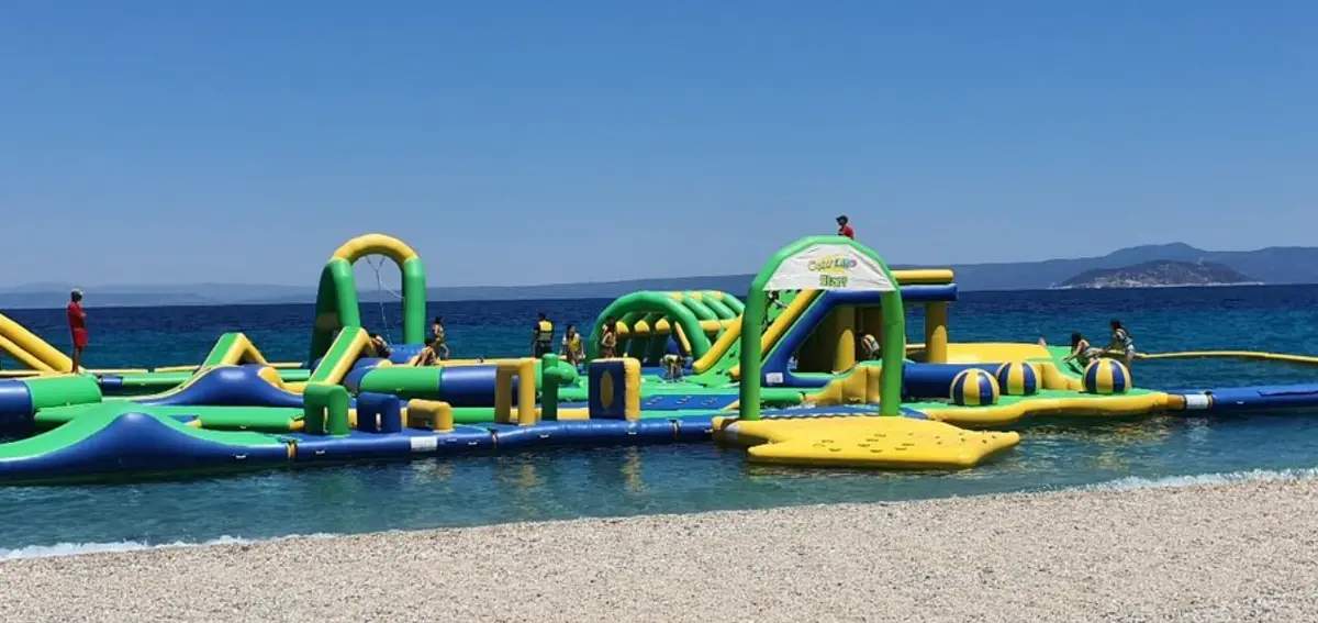 Sani Water Park in Halkidiki, Greece