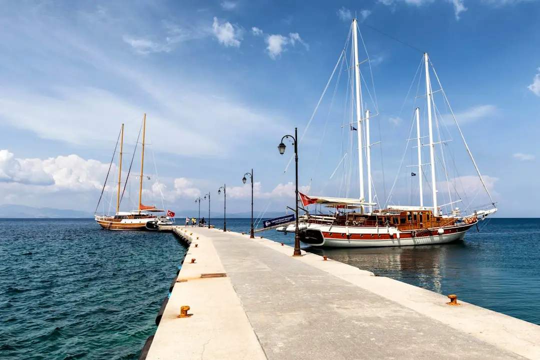 Sailing in Neos Marmaras, Halkidiki