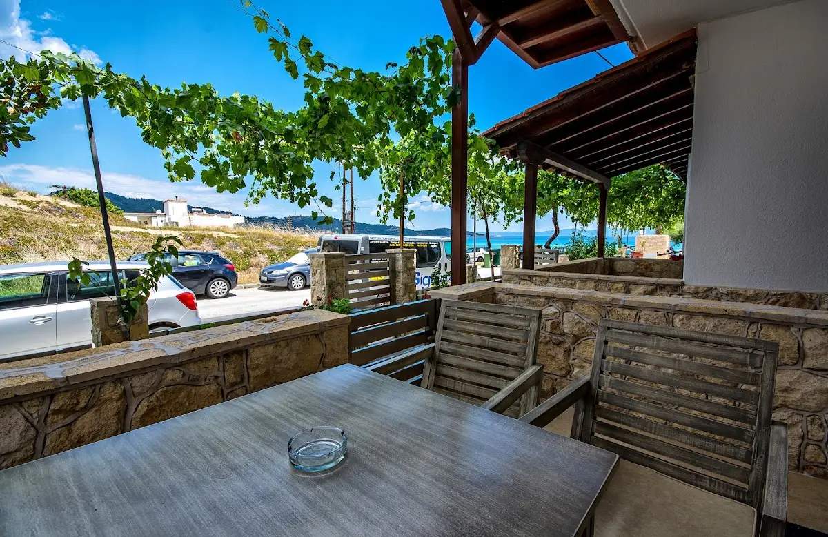 A beautiful restaurant view in Sarti, Halkidiki