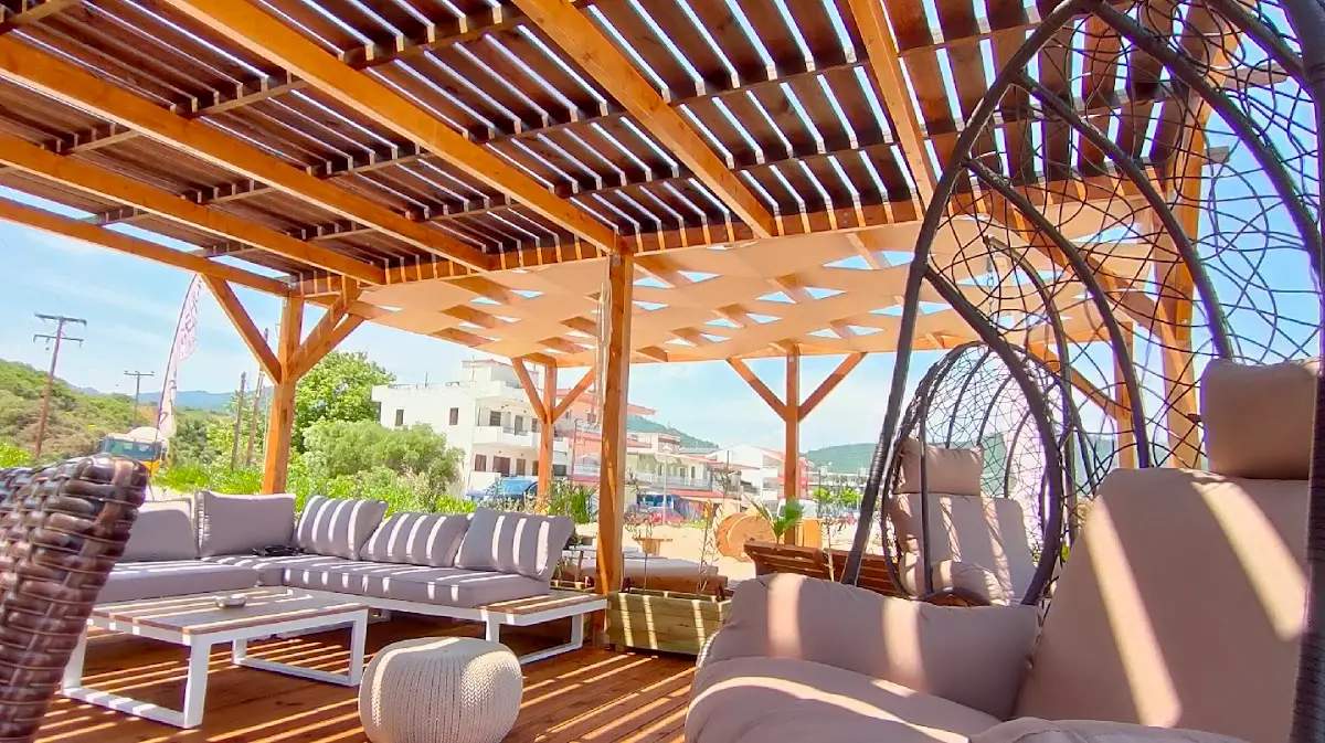 SARTI PREMIUM SEASIDE BAR with stunning sea views