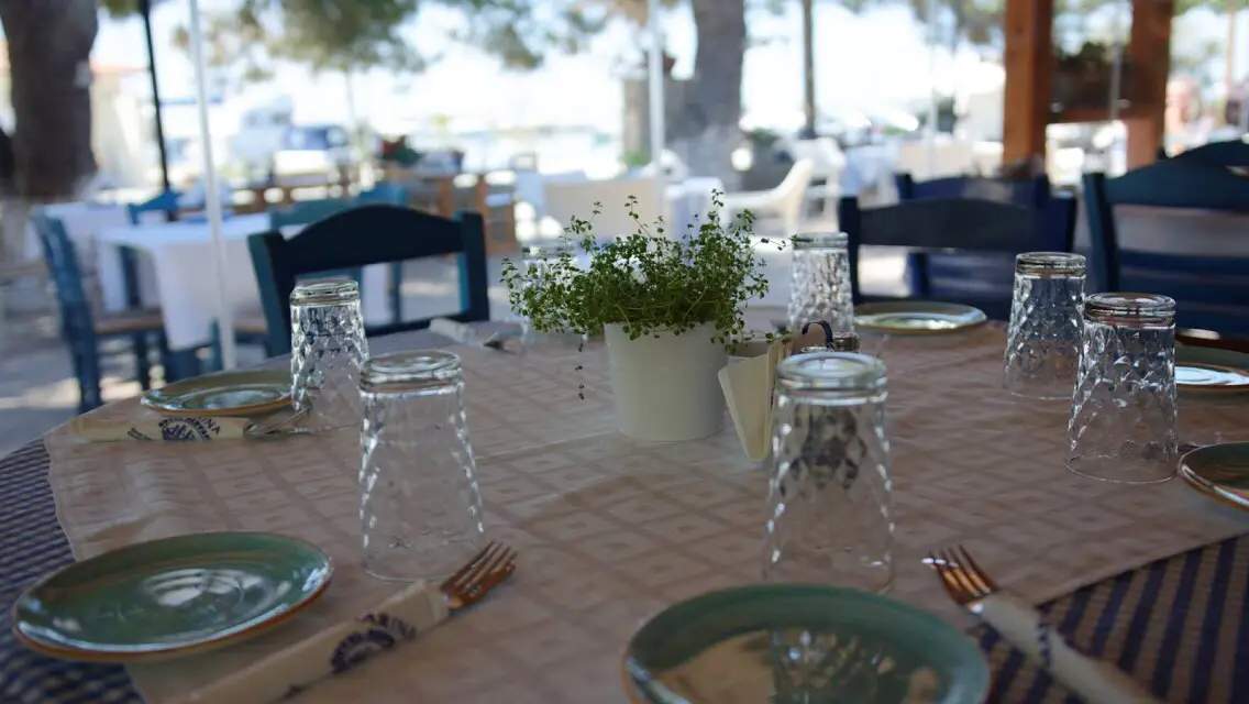 Marina Taverna in Nikiti, Halkidiki with sea view