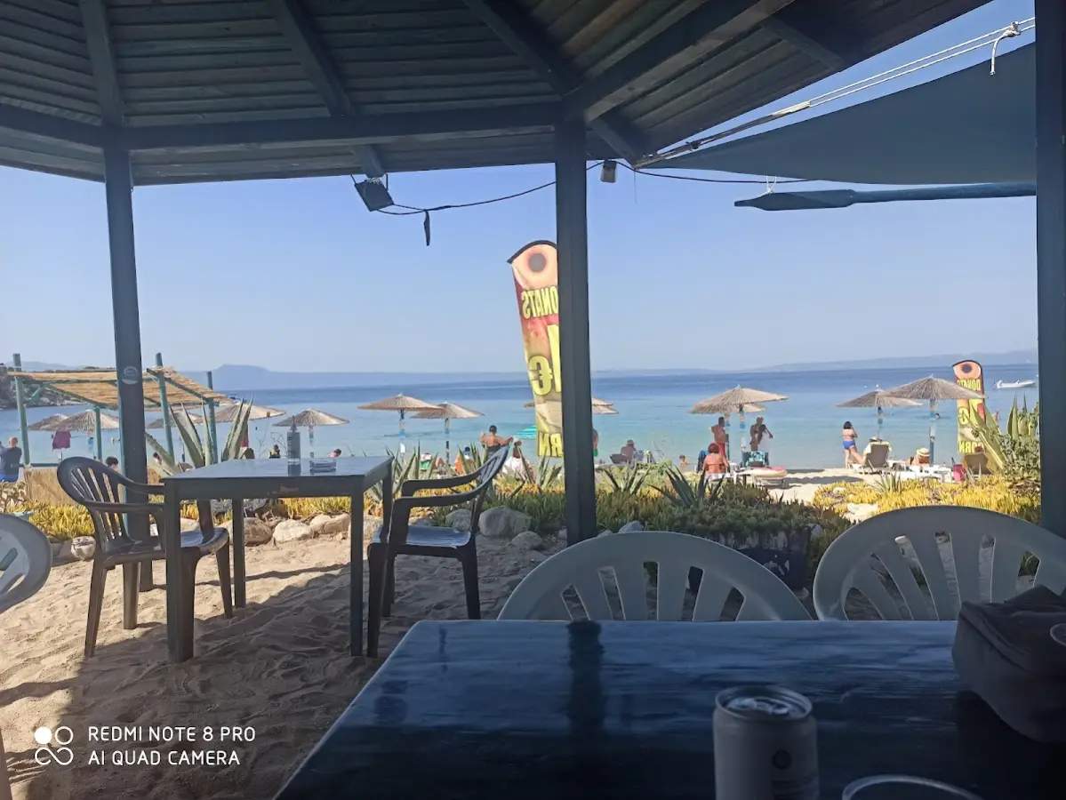 Столовата О Спирос, Alikes Beach, Ammouliani — cafeBar, cocktailBar